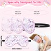 NganSuRong 2 Pack Sleep Mask for Kids Girls，Silk Eye Mask