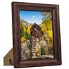 Tinkeps 8x10 Picture Frame Brown, Wooden Vintage Style Photo Frames