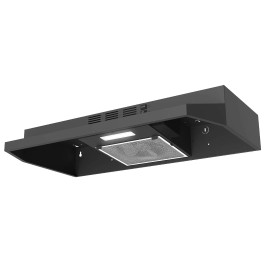 SNDOAS 30'' Under Cabinet Range Hood 230CFM Super Slim 2 Speed Button control Black