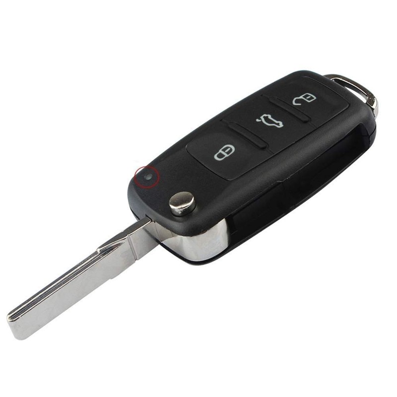 Car Key Folding Key Remote Control Housing Key 3 Button