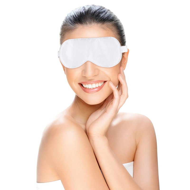 Artibetter Sleep Silk Sleep Comfortable Blindfold Eyeshade Satin Eye Covers