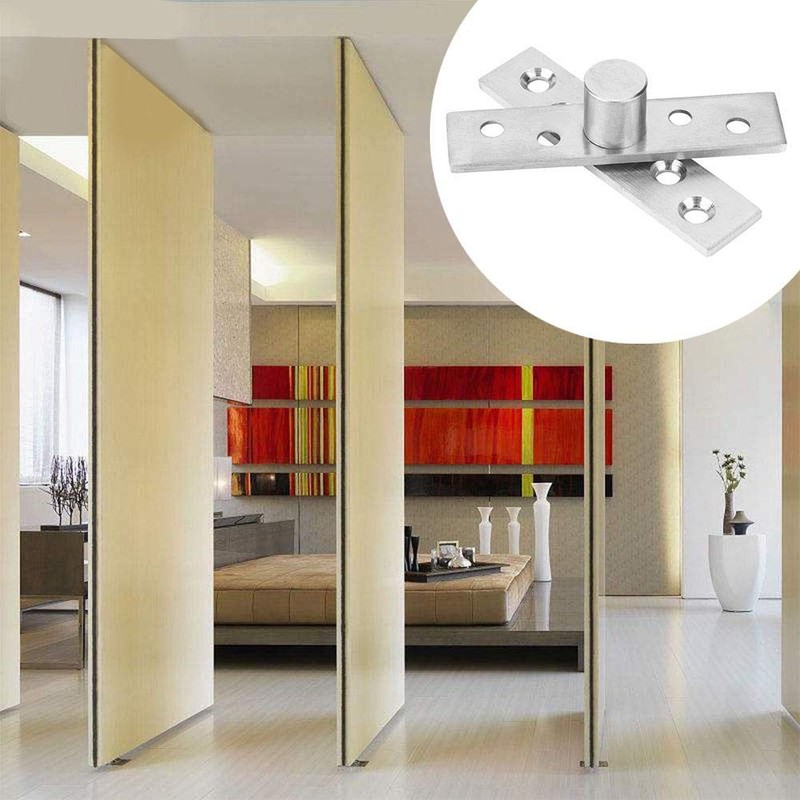 360 Degree Swivel 75mm Long Door Hinge (Central Pivot)