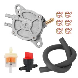Dokili Fuel Pump Gas Pump Motorcycle Scooter Vacuum Fuel Pump Range Extender Pump for Scooter GY6 50cc-250cc