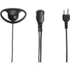 Caroo Walkie Talkie Headset for Midland, D Shape Headsets Earpiece