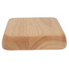 Wood Salad Bowl Square Thicked Simple Food Rice Salad Bowl