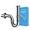 SURFOU Siphon Sink Drain Fitting G 1 1/4 Inch, Drain