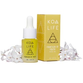 KOA LIFE- Aceite facial antienvejecimiento de rosa mosqueta formulado por médicos, fabricado en EE. UU., orgánico, vegano, sin crueldad animal ni químicos