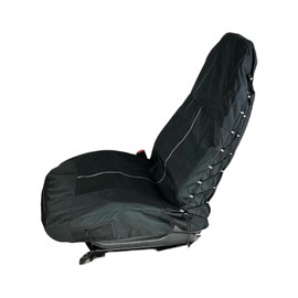 Fudatong Universal Semi Truck Seat Cover, 28’’ to 35’’ Backrest, with/Without Armrests, Waterproof