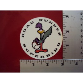 Road Runner Superbird Vintage Drag Racing sticker decal NHRA Rat Rod Street Rod