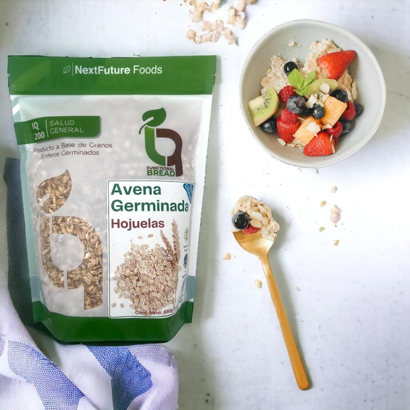 Avena Germinada en Hojuelas I SIN GLUTEN I 680gr I