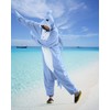 WOTOGOLD Animal Cosplay Costume New Shark Unisex Adult Pajamas Sky