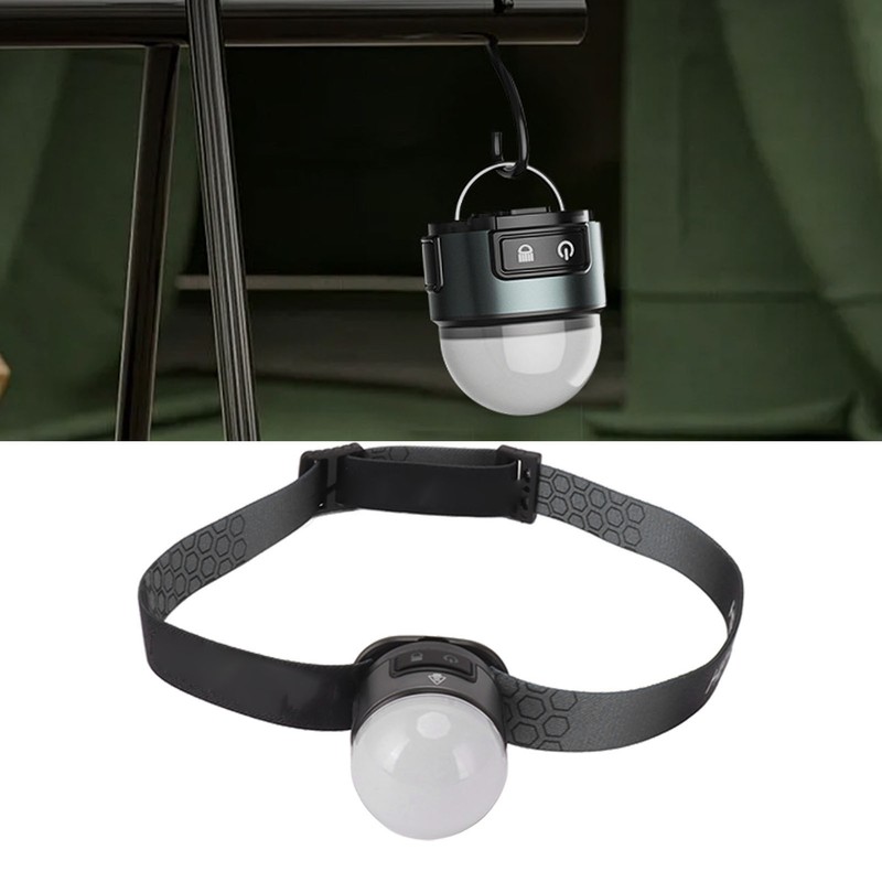 Clip On Cap Light Multifunction USB Rechargeable XPG COB Headlamp