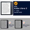 kwmobile Flip Case Compatible with Kobo Libra 2 Case -