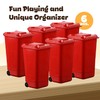 Hammont Mini Trash Can 6-Pack - Mini Trash Can for