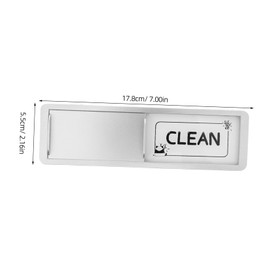 LALAFINA Dishwasher Clean Dirty Sign Panda Pattern Kitchen Magnet Indicator for Fridge Non Scratch Refrigerator Sticker Changes with Simple Push Household Tasks and Enhance Efficiency