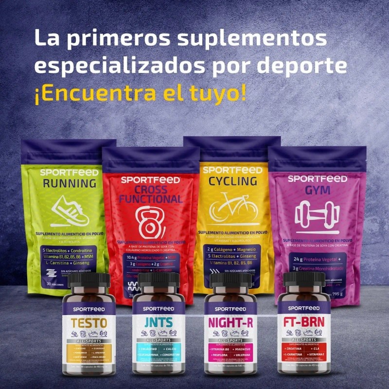 Colágeno Hidrolizado Sportfeed Cycling Electrolitos 285gr