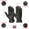 Men's Premium Water Resistant Deerskin Leather Motorcycle and Driving Glove