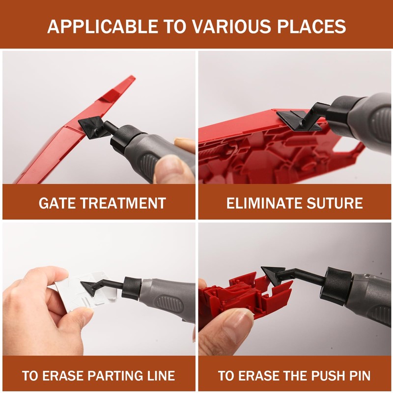 Cordless Pen Sander, Variable Speed and USB Charging with LED