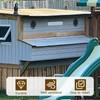 Round Aluminum Louver with Insect Screen, 2 Inches, 6-Pack