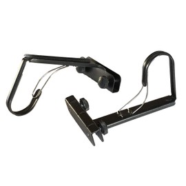 Suikan Norensho Heavy Dare Hanger, Hard to Fall Off Hook, Black, Load Capacity: 6.6 lbs (3 kg) (Set of 2), Approx. 4.0 x 6.6 x 2.6 inches (10.2 x 16.9 x 6.5 cm)