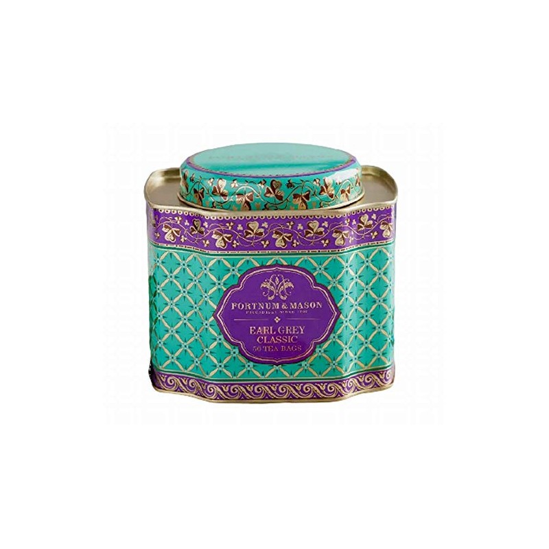Fortnum & Mason Earl Grey Tea Bags in Decorative Caddy