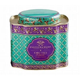 Fortnum & Mason Earl Grey Tea Bags in Decorative Caddy