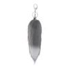 COZENTA Strap, Fur, Tail, Fluffy, Fluffy, Keychain, Accessory, Mini, gray