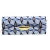Motique Accessories Diamond Pattererned Fabric Lipstick Case with Mirror for