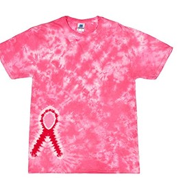 Colortone Tie Dye Awareness T-Shirt MD