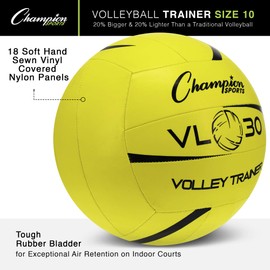 Champion Sports Training Volleyball - Multiple Sizes