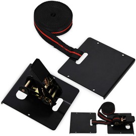 DCT Flooring Strap Clamp Flooring Tools Flooring Installation Tools and Clamping Ratchet Tie Down Strap 16 Foot, 2 Pairs