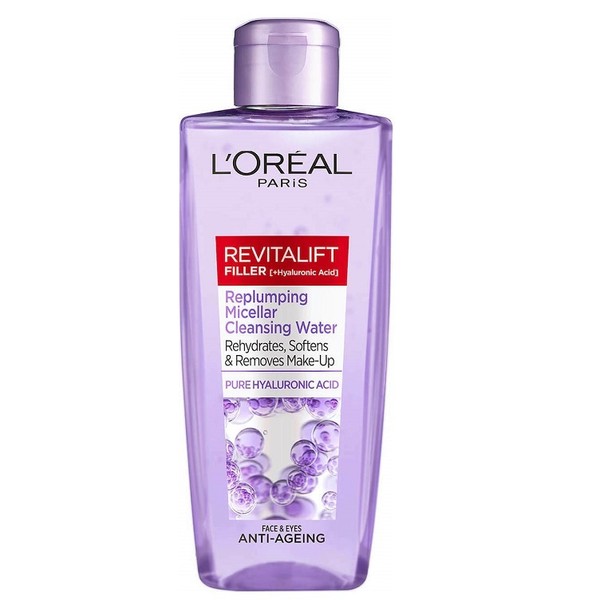 L'Oreal Paris Revitalift Filler Cleansing Micellar Water, 200ml