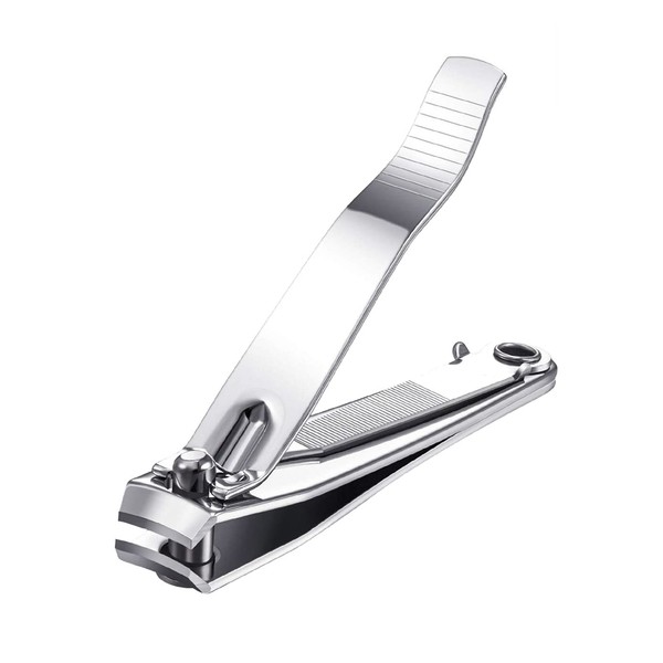 Nail Clippers, 1 Piece Heavy Duty Nail Clippers Stainless Steel Nail Cutter for Thick Fingernail Toenail Men Women