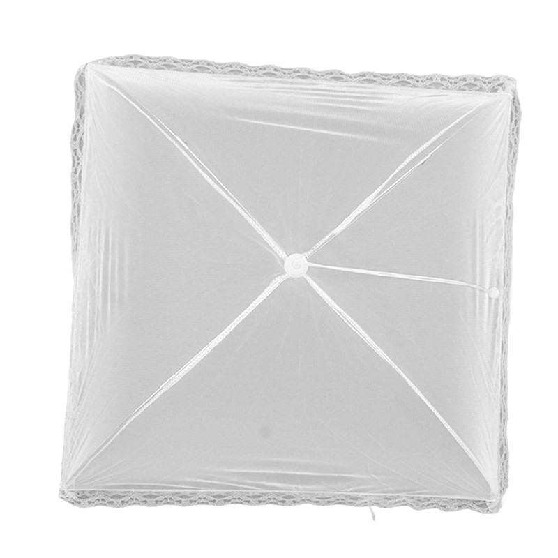 5pcs Food Covers Collapsible Washable Reusable Portable Net Screen Mesh