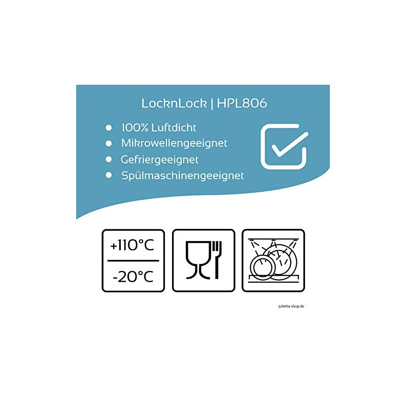 HPL810 Food Storage Container 360 ml Set of 3