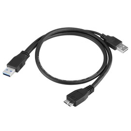 NTQinParts Replacement USB3.0 Data Sync Power Charger Cable for AOC I1659FWUX 15.6" HD IPS Portable Monitor