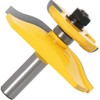 3 PCS Router Bit Set, 1/2-Inch Shank Round Over Raised