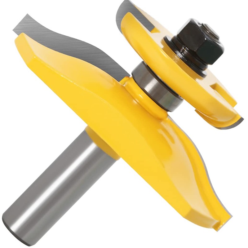 3 PCS Router Bit Set, 1/2-Inch Shank Round Over Raised