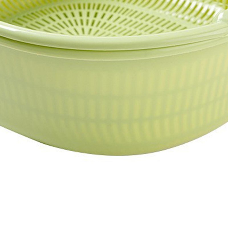 Kitchen Colander Bowl Plastic Large Capacity Multifunctional Portable Fruit Vegetable