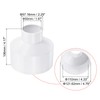 PATIKIL PVC Reducer Pipe Fitting 110mm to 50mm ID, 2
