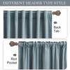 RYB Home Blue Velvet Curtains 96 inches - Blackout Curtains