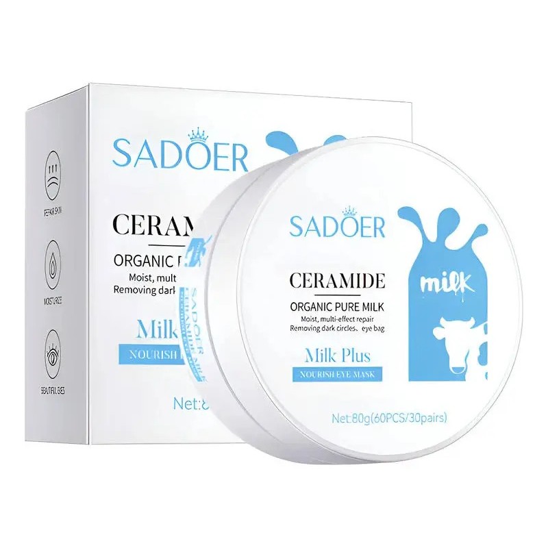 3 Parches Hidrogel Para Ojos Colágeno Anti Ojera Hidratante