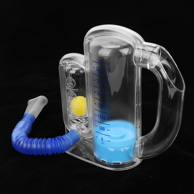 3000ml Spirometry Breathing Exerciser Lung Breathing Vital Capacity Training Tool