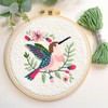 Myfelicity Punch Needle Embroidery Kit, Beginner Craft Set with Animal