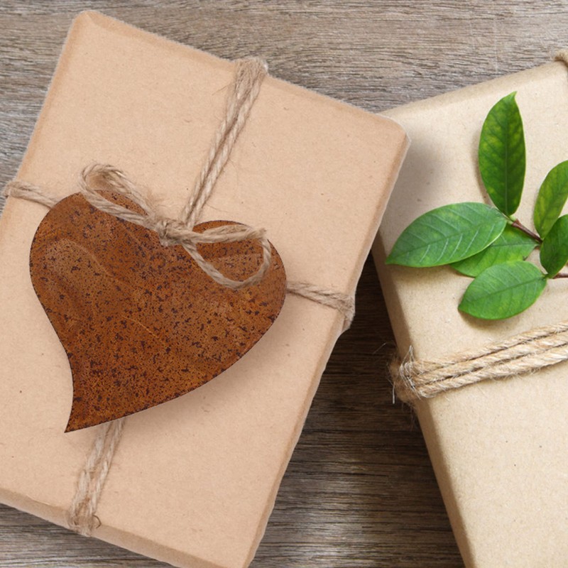 Rostikal Rust Decorative Hearts Set 10 cm Patina Garden Decoration