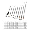 Telescopic Antenna Radio FM AM FM DAB TV Model Building