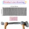 2 Pack Back Scrubber for Shower Bath,Scrub Wash Cloth,Exfoliating Washcloth