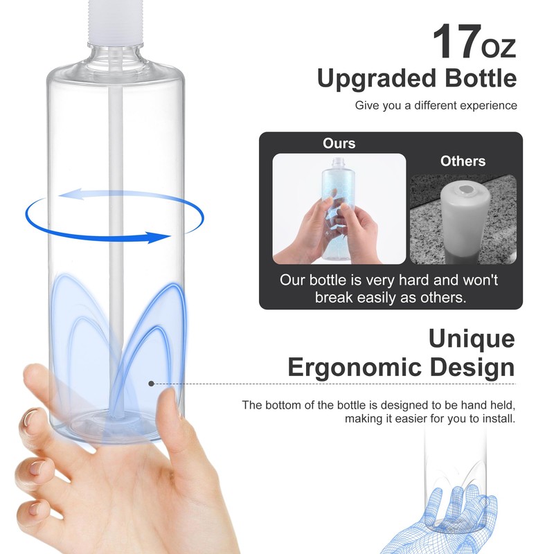 GAGALIFE Soap Dispenser for Kitchen Sink, Kitchen Sink Soap Dispenser