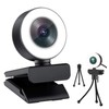 4K HD PC Webcam for Streaming HD 1080P, JFMShop 960C