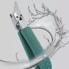 Diagonal nail clippers, toenail clippers, cuticle removers, nail trimmers 4ea